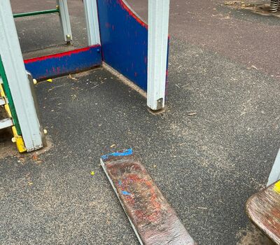 Ремонт оборудования детской площадки