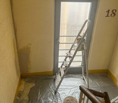 Ремонт незадымляемых лестниц в ЖК по ул. Яхтенная